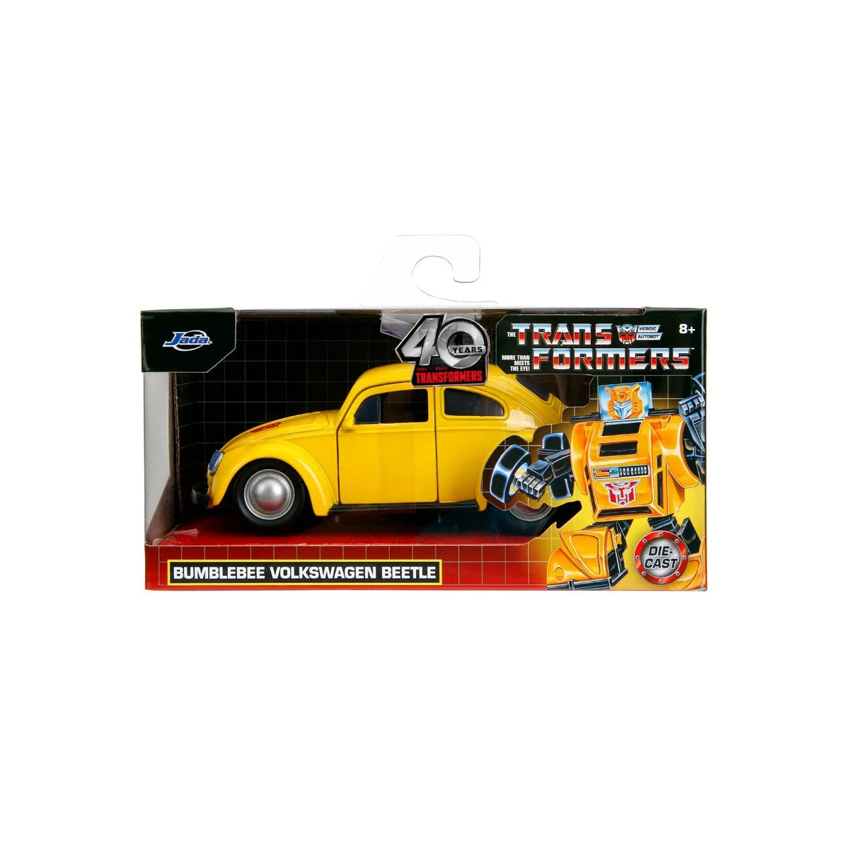 Transformers G1 Bumblebee Volkswagen Beetle 1:32 Scale Die-Cast Metal Vehicle