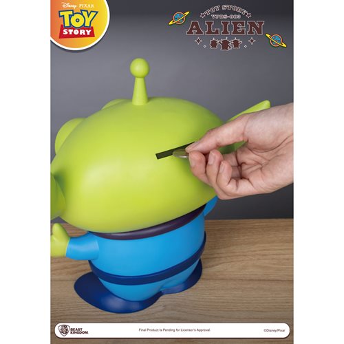 Toy Story Alien Small Vinyl Piggy Bank PRE-ORDER