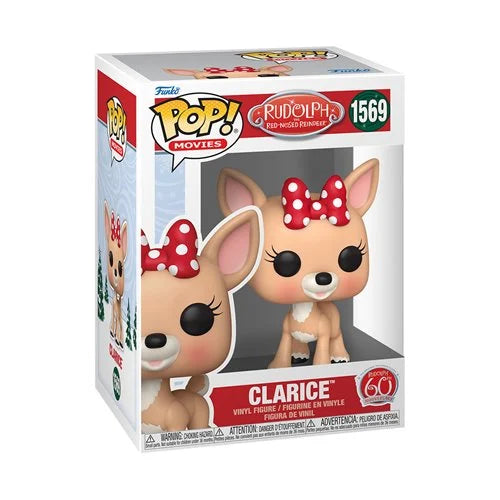 Rudolph the Red-Nosed Reindeer 60th Anniversary Clarice Funko Pop! Vinyl Figure