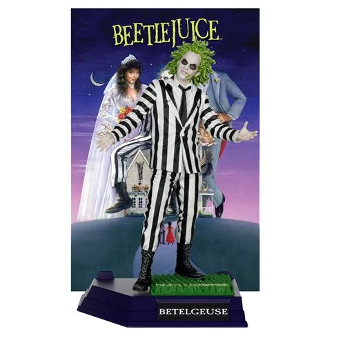 Movie Maniacs Beetlejuice - 1988 - 6-Inch Posed Figure