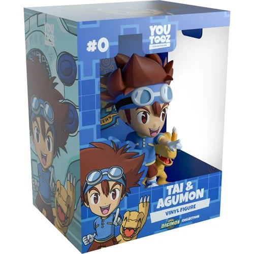 Digimon Collection Tai and Agumon Vinyl Figure #0