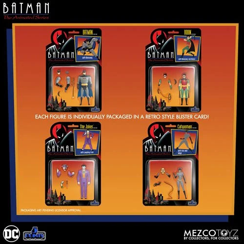 Batman: The Animated Series 5 Points Deluxe Set of 4 Figures **NEW YEARS SALE**