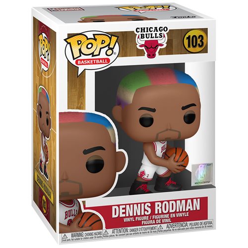 NBA: Legends Dennis Rodman (Bulls Home) Funko Pop! Vinyl Figure PRE-ORDER