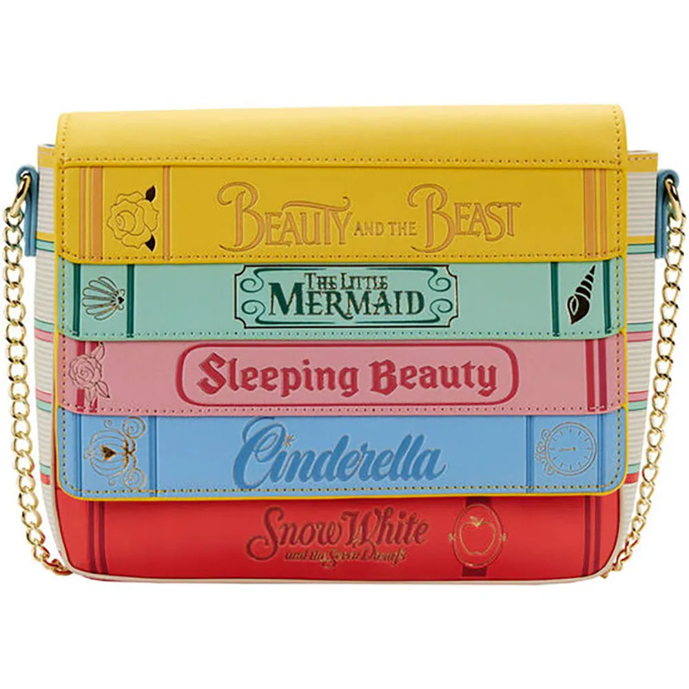 Disney Princess Classic Books Crossbody Purse
