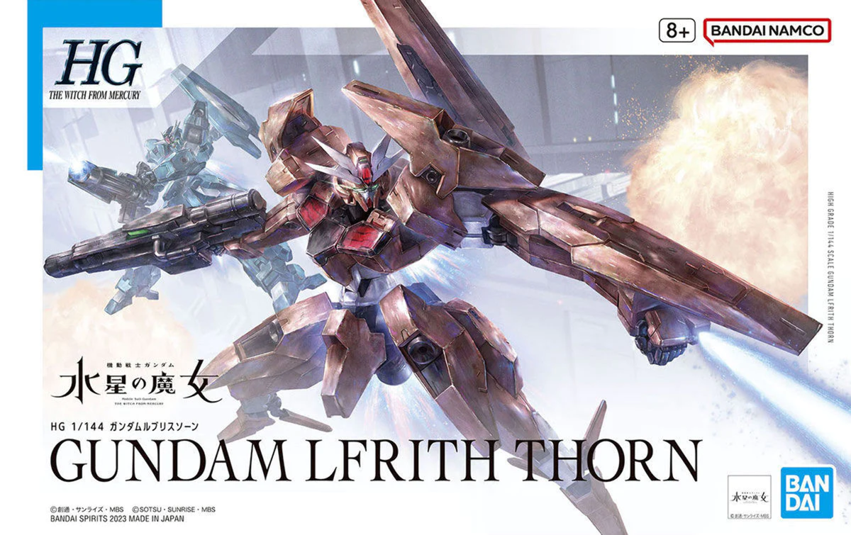 #18 Gundam Lfrith Thorn "The Witch from Mercury", Bandai Hobby HG 1/144