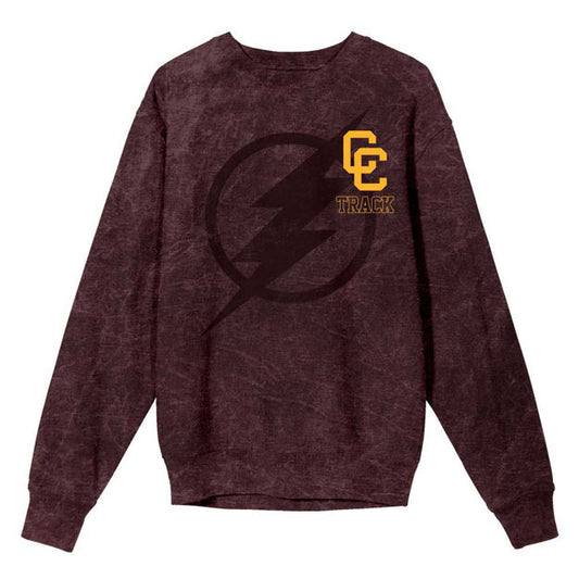 DC COMICS FLASH CENTRAL CITY TRACK SWEATSHIRT