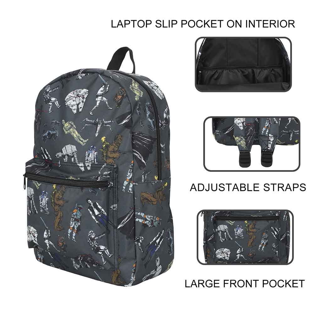 STAR WARS CLASSIC AOP LAPTOP BACKPACK