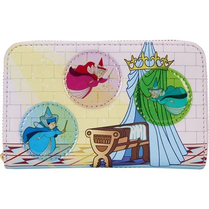 Sleeping Beauty Stained Glass Castle Wallet