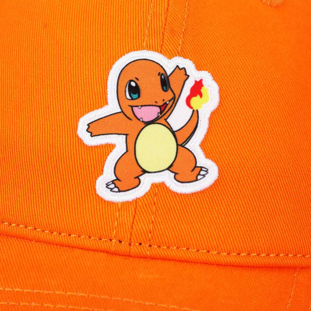 Pokemon Charmander Embroidered Dad Hat