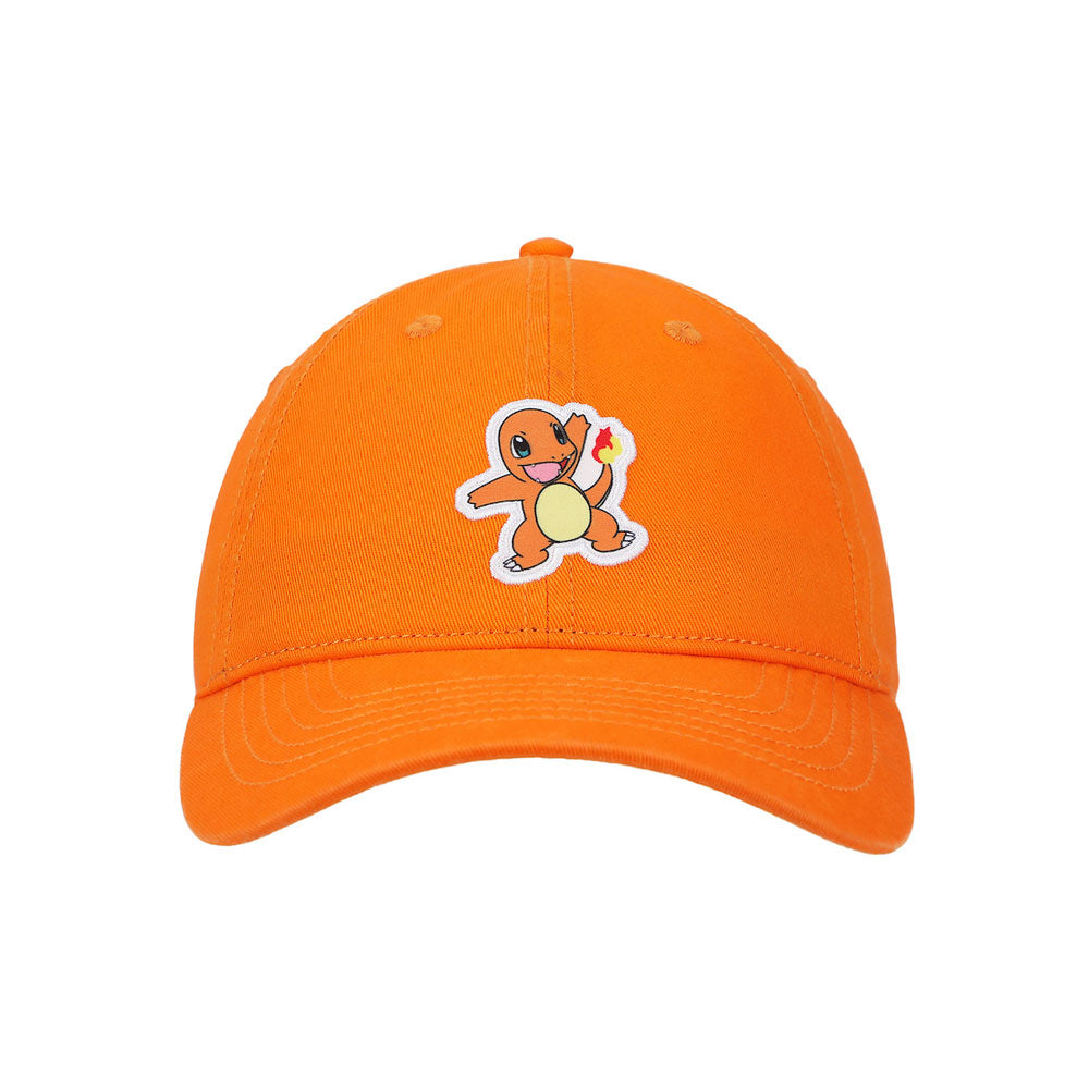 Pokemon Charmander Embroidered Dad Hat