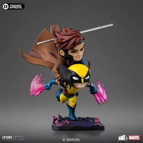 X-Men '97 Wolverine and Gambit MiniCo Vinyl Figure