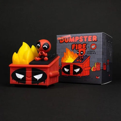 Deadpool Dumpster Fire Vinyl Figure   PRE-ORDER