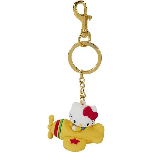 Hello Kitty 50th Anniversary Classic Figural Silicone Key Chain PRE-ORDER