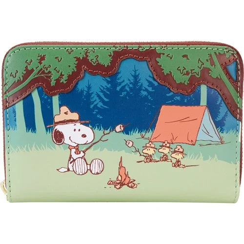 Peanuts Snoopy Beagle Scout 50th Anniversary Zip-Around Wallet