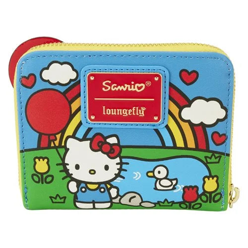 Hello Kitty 50th Anniversary Chenille Zip-Around Wallet