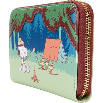 Peanuts Snoopy Beagle Scout 50th Anniversary Zip-Around Wallet