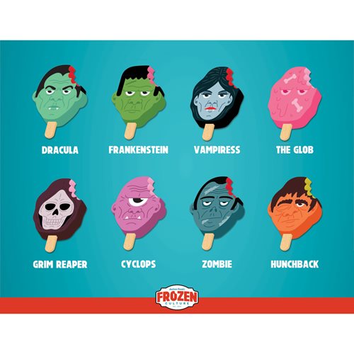 Frozen Culture Classic Monsters Mystery Vinyl Popsicles Blind-Bag