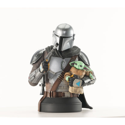 Star Wars: The Mandalorian with Grogu 1:6 Scale Mini-Bust - Previews Exclusive