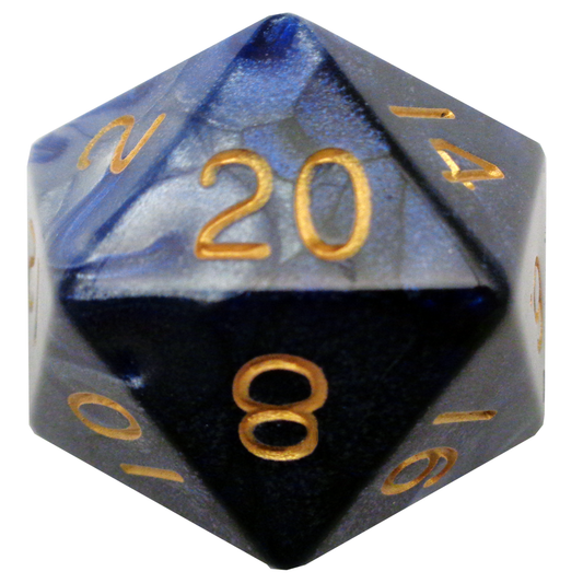 MEGA 35mm Acrylic D20's