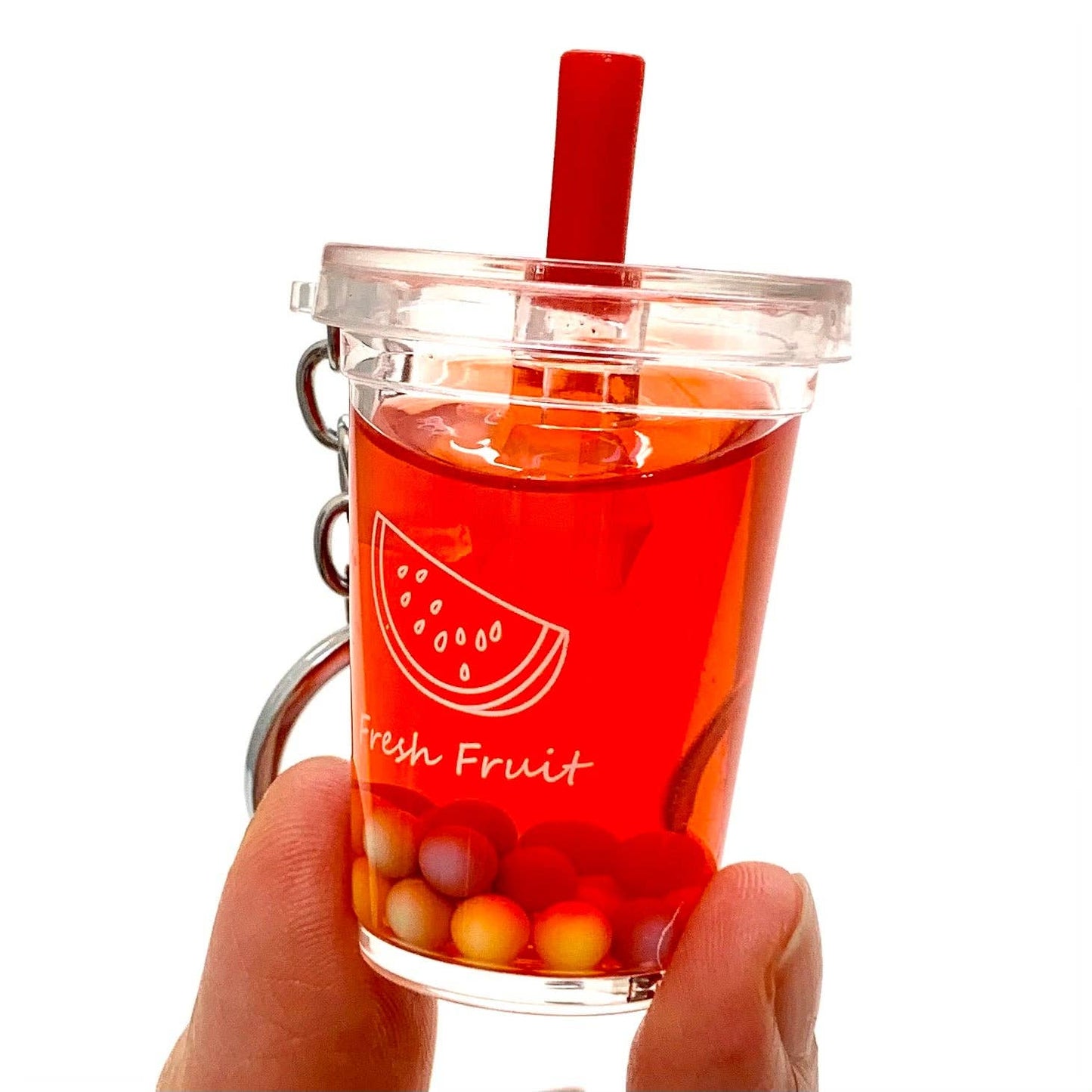 Fruit Boba Drink Charm