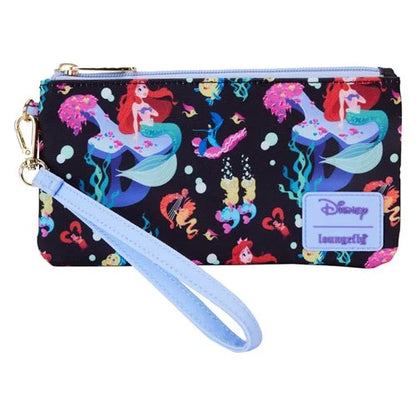 The Little Mermaid 35th Anniversary Life Is The Bubbles Wristlet Wallet