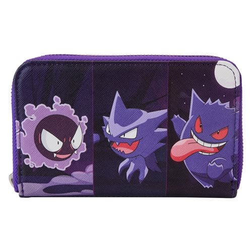 Pokémon Gengar Evolution Zip-Around Wallet