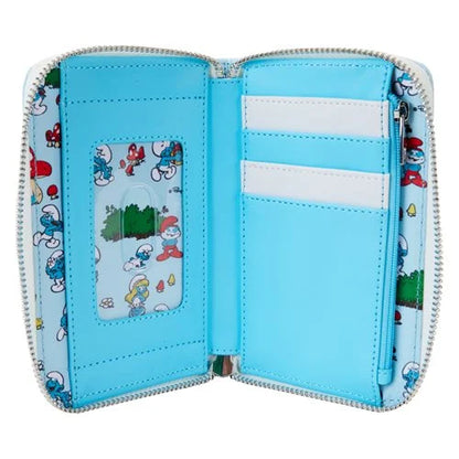 Smurfs Smurfette Cosplay Zip-Around Wallet