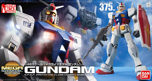 Mobile Suit Gundam RX-78-2 Gundam Mega Size 1:48 Scale Model Kit