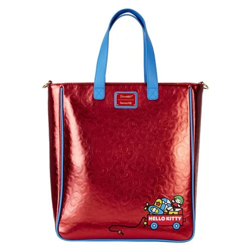 Hello Kitty 50th Anniversary Metallic Tote with Coin Bag