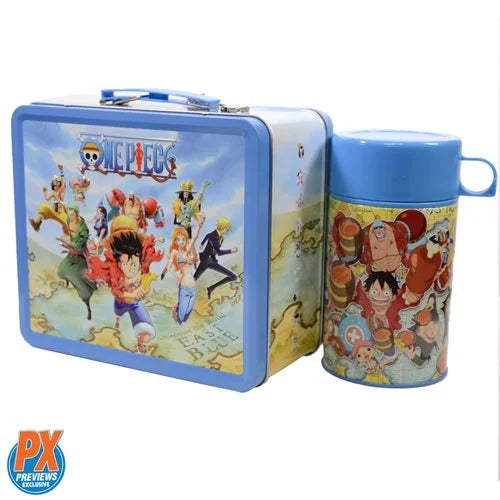 One Piece Tin Titans Lunch Box with Thermos  PRE-ORDER