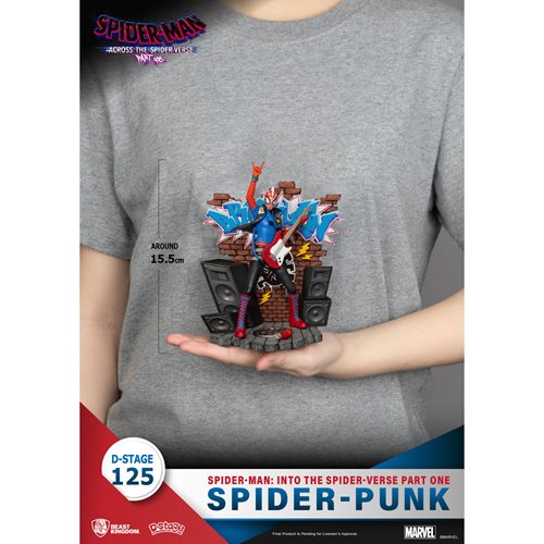 Spider-Man: Across the Spider-Verse Spider-Punk DS-125 D-Stage 6-Inch Statue