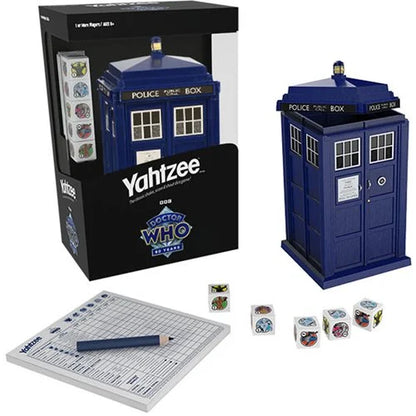 Doctor Who Tardis 60th Anniversary Yahtzee Game