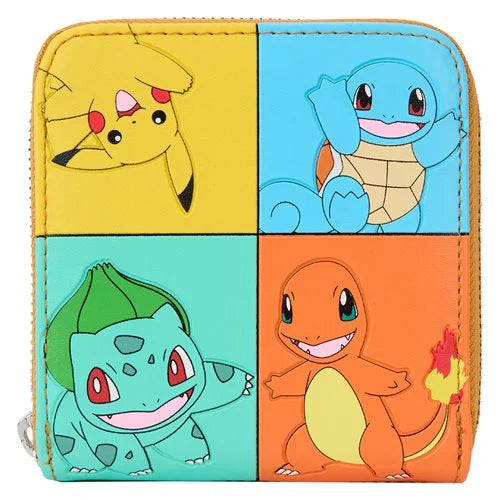 Pokémon Color Block Zip-Around Wallet   PRE-ORDER