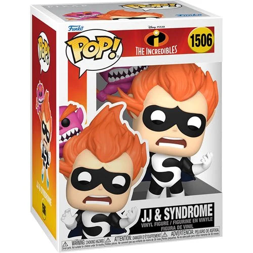 The Incredibles 20th Anniversary JJ and Syndrome Funko Pop! Vinyl Figure