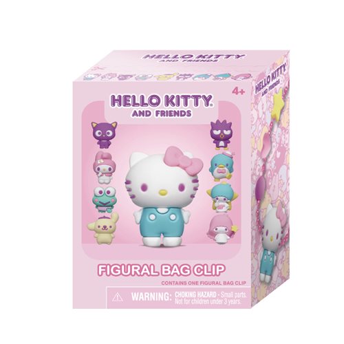 Hello Kitty Kawaii Tokyo 3D Foam Ball Chain Bag Clip