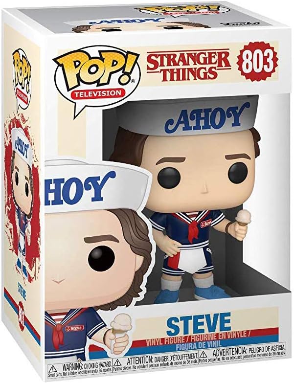 Stranger Things Steve w/ Hat and Ice Cream Funko Pop!