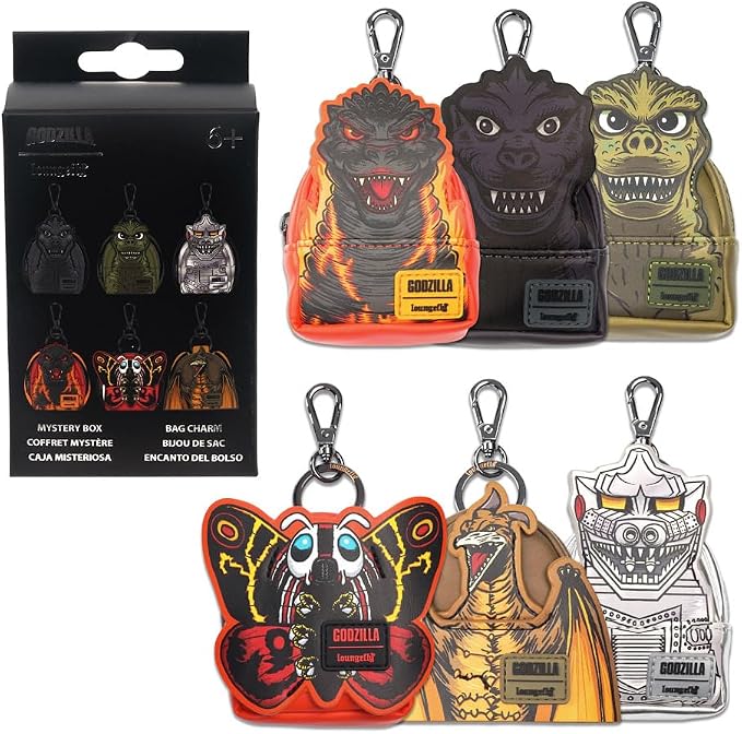 Loungefly Godzilla Mini-Backpack Mystery Box Bag
