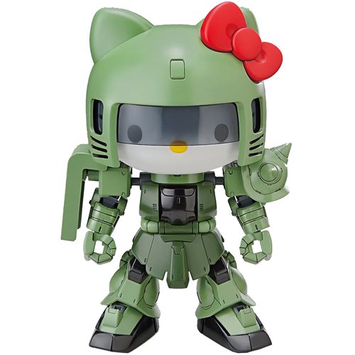 Mobile Suit Gundam Hello Kitty and Zaku II SD Gundam Cross Silhouette Model Kit