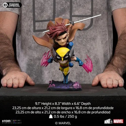 X-Men '97 Wolverine and Gambit MiniCo Vinyl Figure