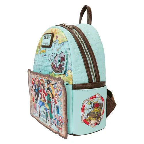 One Piece Luffy Gang Map Mini-Backpack  PRE-ORDER