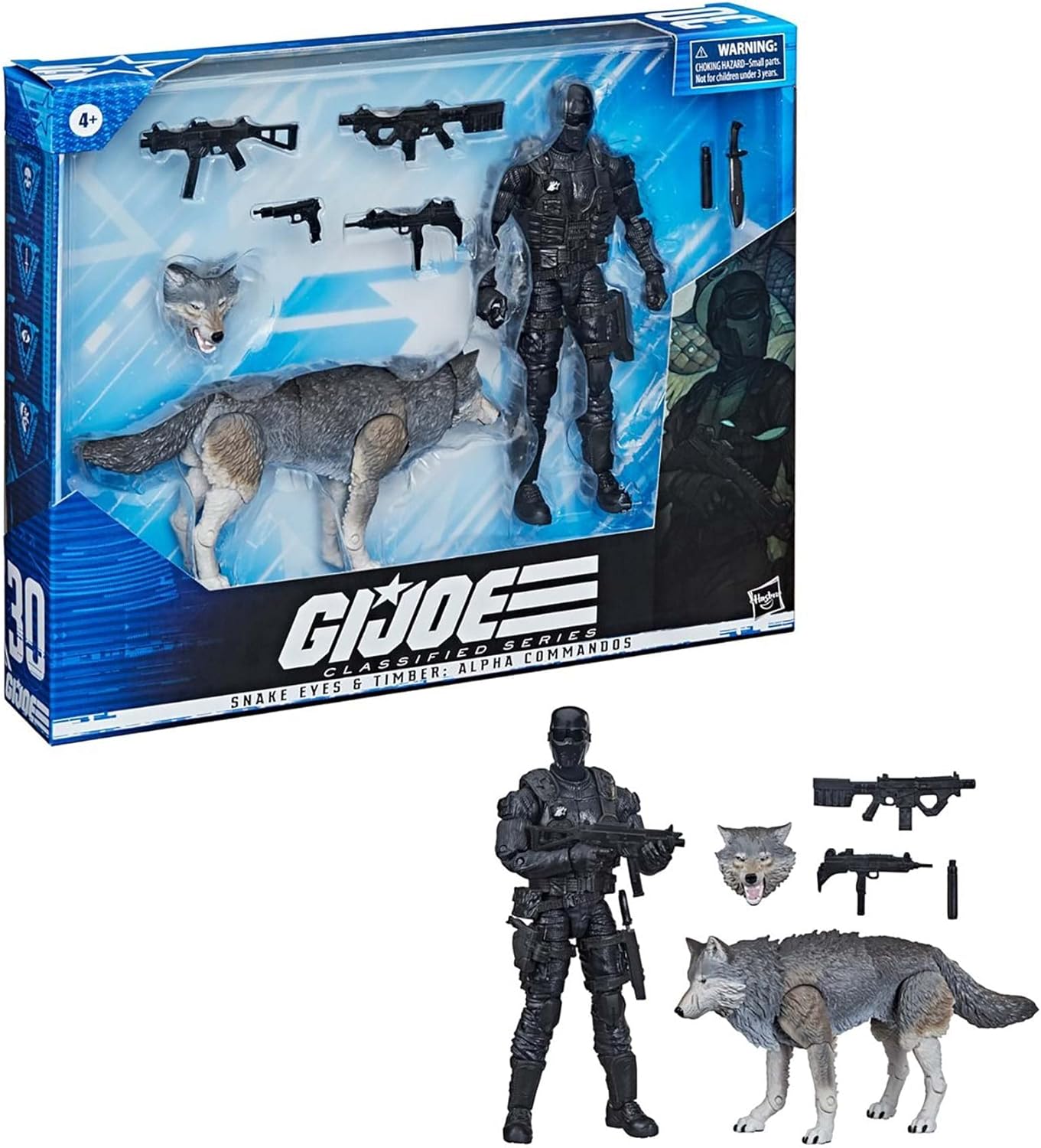 G.I. Joe Classified Series Snake Eyes & Timber: Alpha Commandos