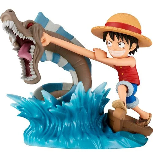 One Piece Monkey D. Luffy vs Local Sea Monster Log Stories World Collectable -