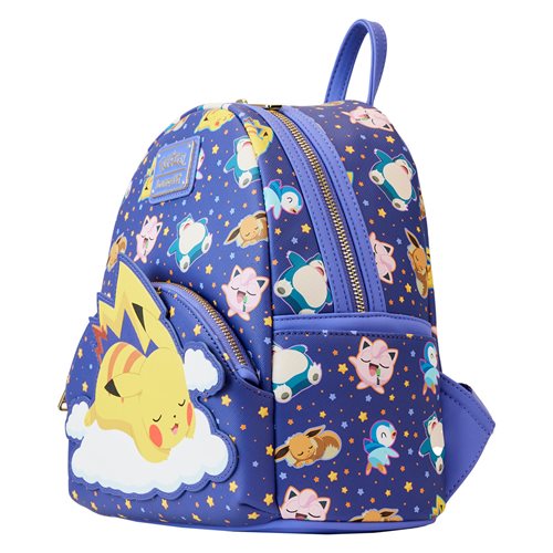 Pokemon Sleeping Pikachu and Friends Mini-Backpack PRE-ORDER