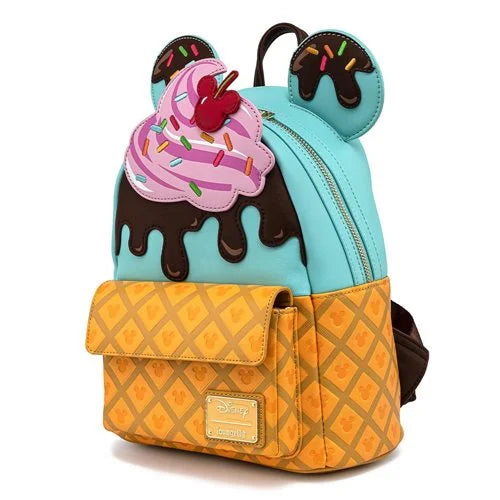 Mickey and Minnie Mouse Sweets Ice Cream Mini-Backpack   ARRIVING SOON