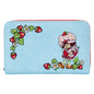 Strawberry Shortcake Denim Plaid Zip-Around Wallet