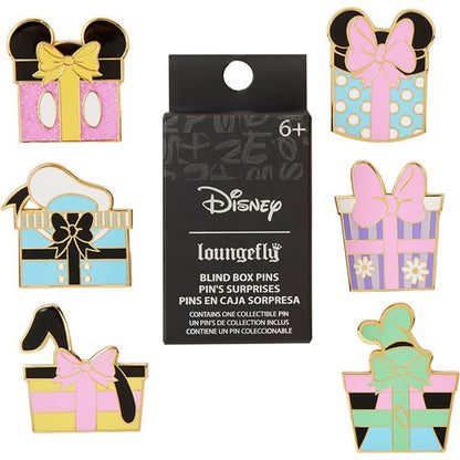 LOUNGEFLY : Mickey Mouse and Friends Presents Blind-Box Pins