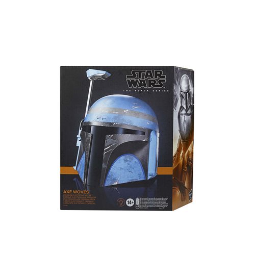 Star Wars The Black Series Axe Woves Premium Electronic Helmet Prop Replica