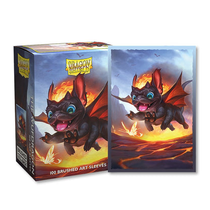 Dragon Shield Sleeves: Standard Brushed Art Spirit Dragon - The Wufdrake 100CT