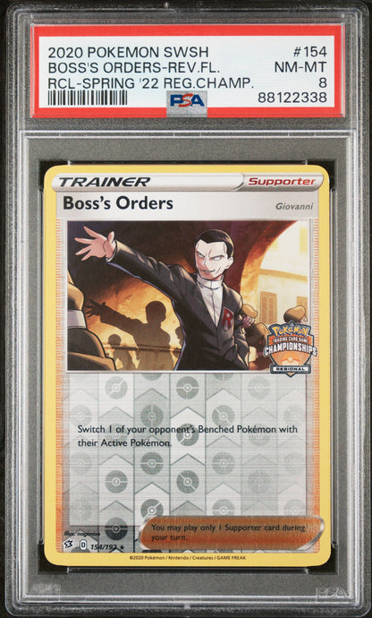 2020 Pokemon SWSH - Boss's orders -