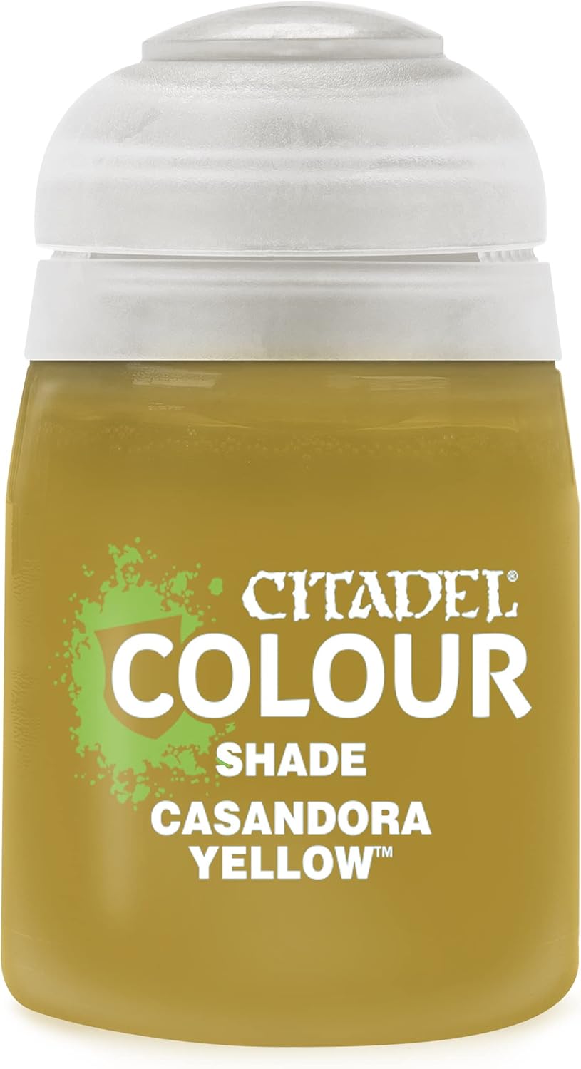 Citadel Paints : SHADE : CASANDORA YELLOW